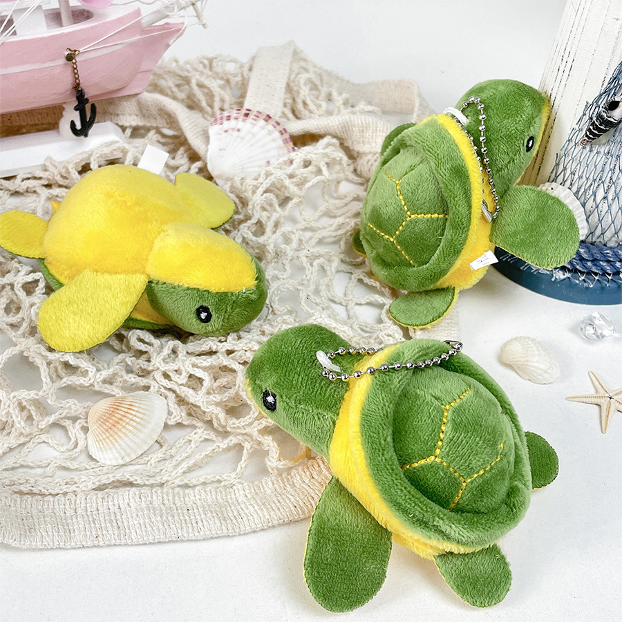 1 Piece Tortoise Bag Keychain PP Cotton Plush Unisex Simple Style Keychain display picture 3