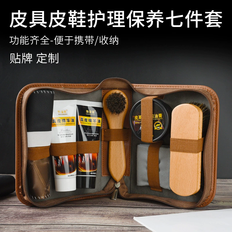 Производители Оптовые обуви Польский костюм обувь кожа уход костюм кожа овечья масло полировка обслуживание обуви щетка инструменты