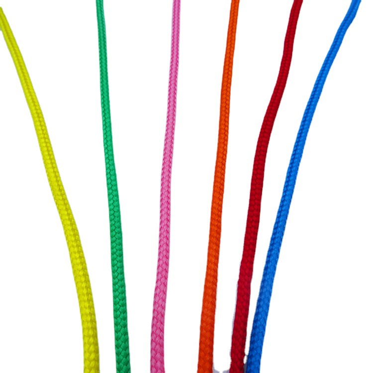 Cuerdas de poliéster cuerdas de trenzado cuerdas de trenzado coloridas cuerdas de polipropileno cuerdas de nylon cuerdas de núcleo cuerdas de trenzado DIY