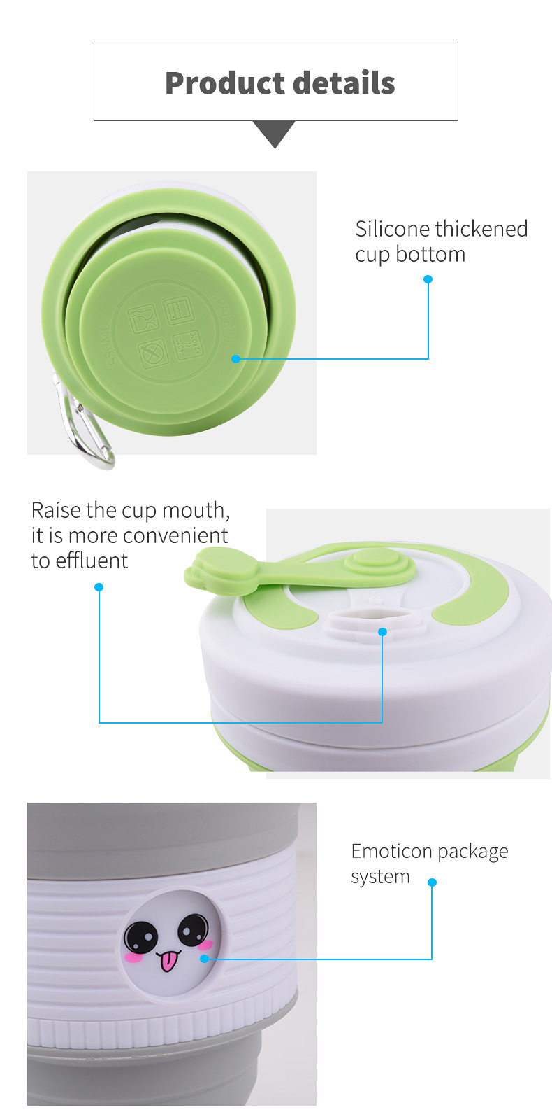 Travel camping mug 2515