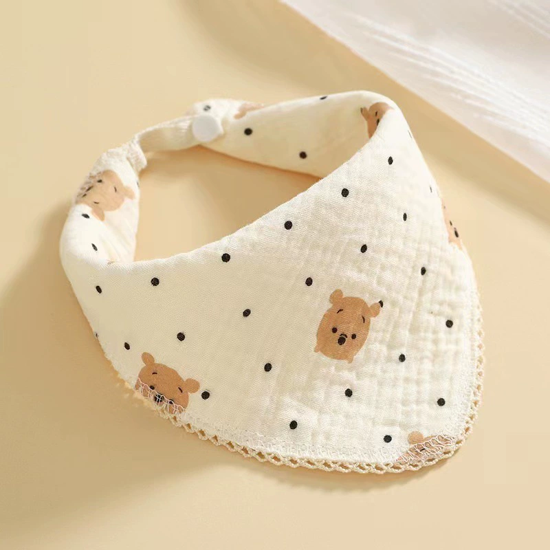 Children's cotton eating bib, scarf for new born