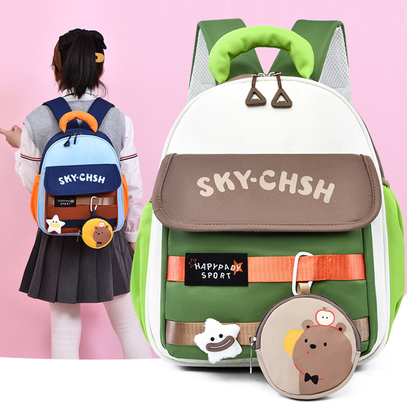 Mochila infantil preescolar, mochila transpirable de dibujos animados para niños, mochila de jardín de infantes, mochila de niñas encantadora