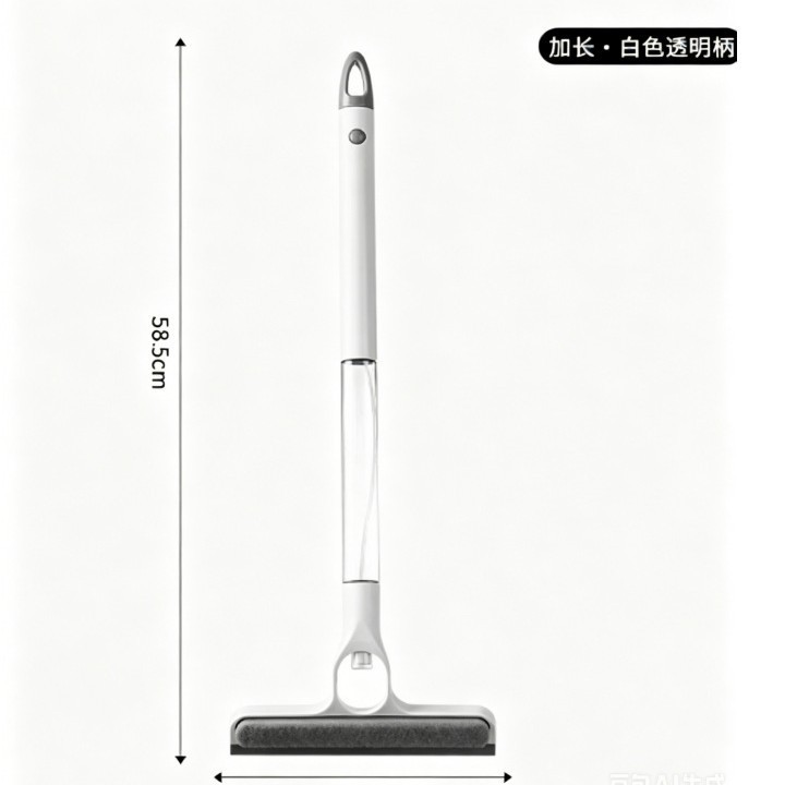 Limpieza de vidrio artefacto raspador de vidrio doméstico 3 en 1 limpieza de tablero de limpieza especial herramienta de espejo doble cara limpieza de ventanas