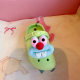 Funny compact new mini slippers hole shoes car cute wind couple keychain backpack pendant small gift