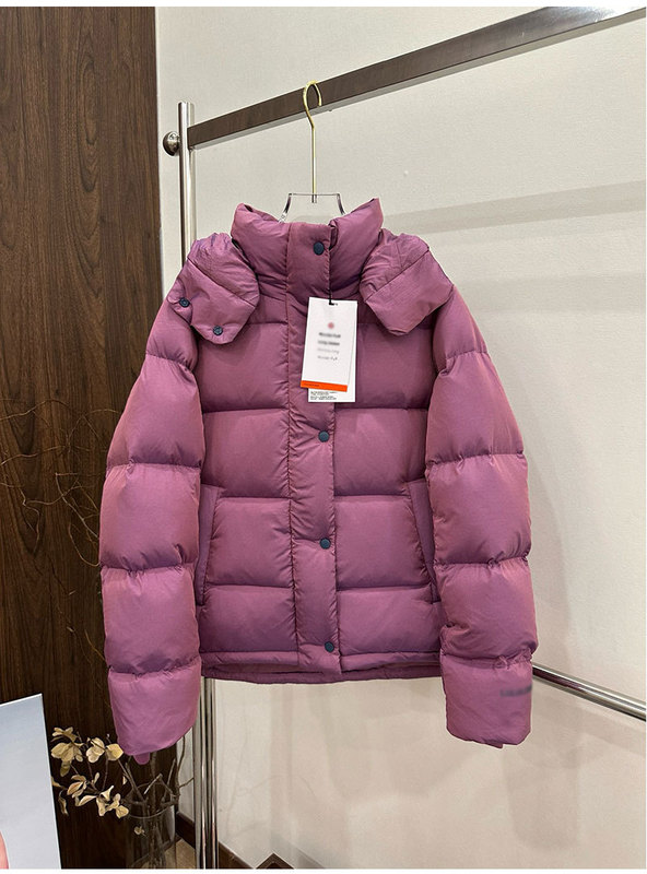 纯原版本 冬季lulu五格羽绒服90白鸭绒可拆帽加厚保暖短款女外套|undefined