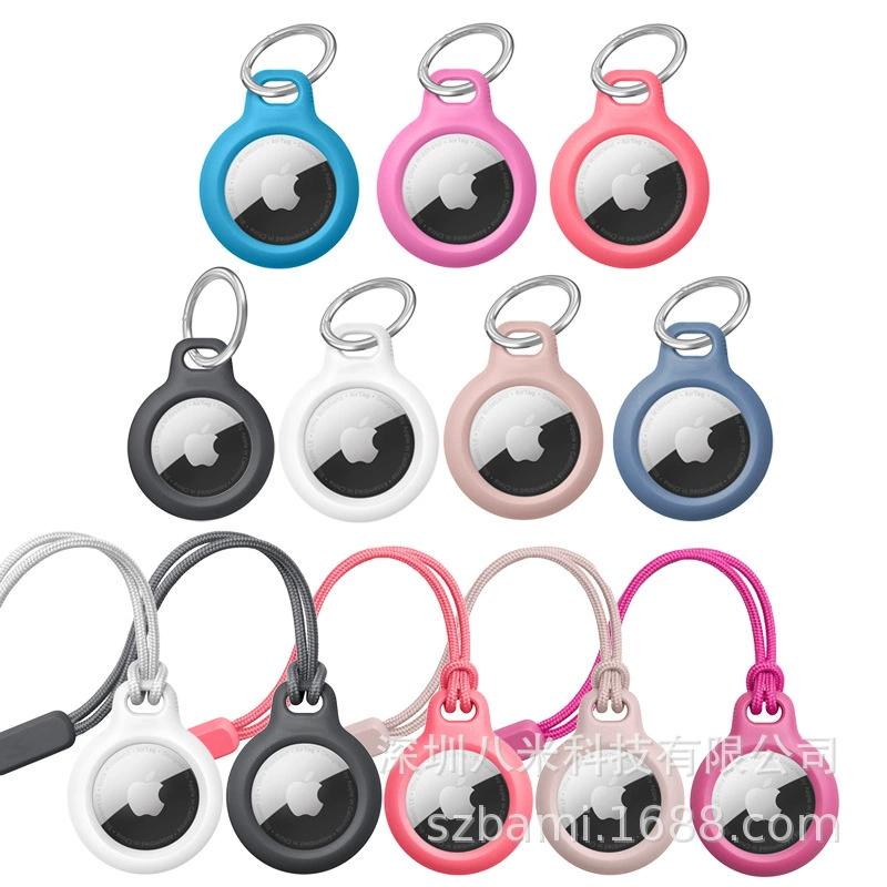 Для Apple airtag защитный чехол airtags защитный чехол Apple Locator анти-потерянный ремешок устройства ABS