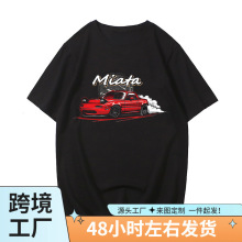 Toyota Jdm T Shirt  Cotton Japanese Car Manga Hot Sale Sprin
