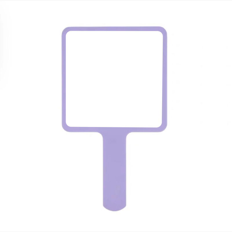 Diy para niños de mano espejo maquillaje material paquete dibujos animados hechos a mano puro pegamento de crema espejo juguete regalos para chicas