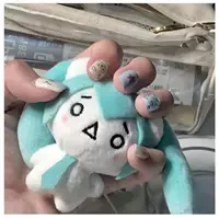 Новый милый мультфильм Хацунэ Хацунэ × текст совместного названия кулон fufu плюшевая кукла декорации 9cm