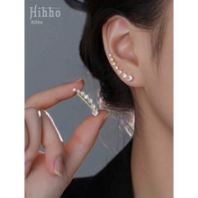 V 28039 Zircon 925 silver earrings 925 ���ʯ�����羳��