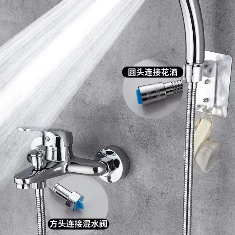 304ステンレスのシャワーホースとシャワーヘッドの接続管を厚くして防爆通用の給湯器の出水管を作ります。|undefined