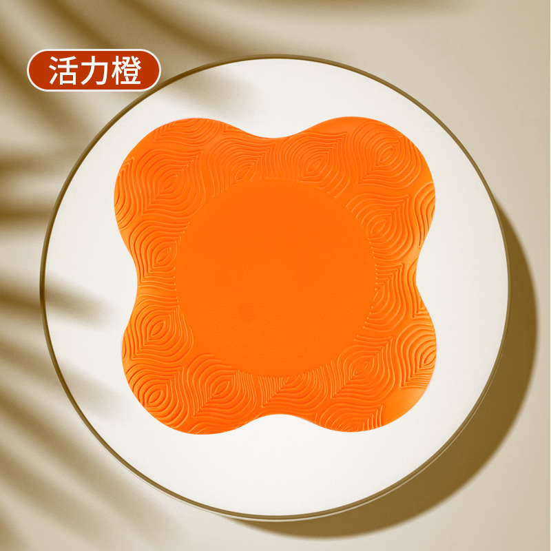 요가 무릎 매트 오렌지 원