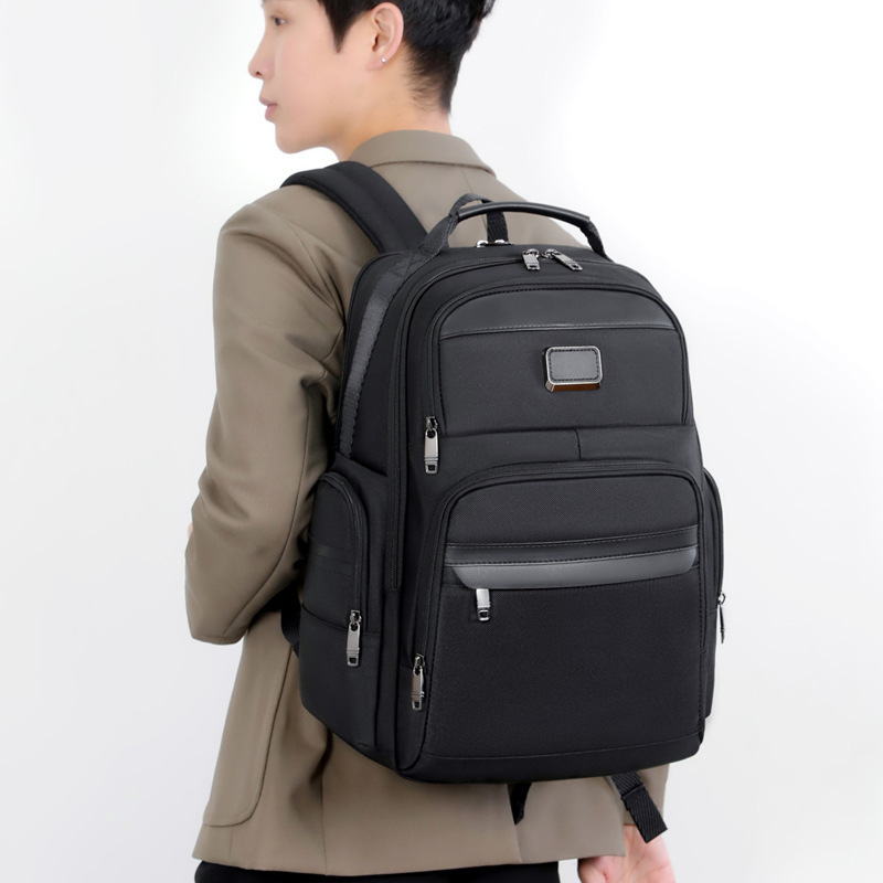 Cross-Border Computer Bag, Backpack, High-End Backpack, Men's Commuter Laptop Bag, Large-Capacity Travel Backpack