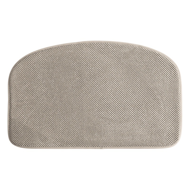 Nueva alfombra absorbente de baño transfronteriza alfombra de baño antideslizante estera de secado rápido alfombra de piso de baño estera lisa del hogar