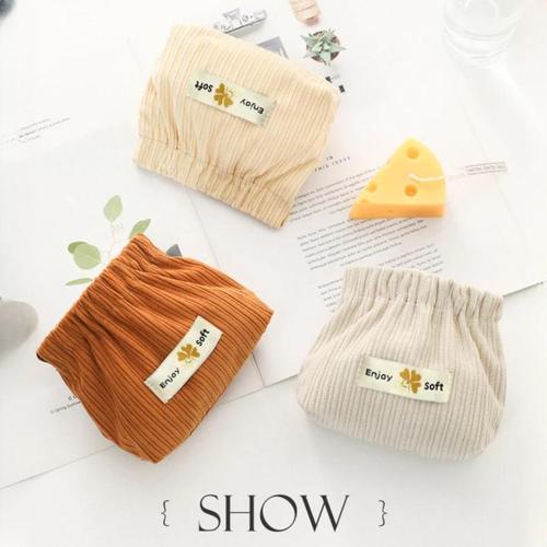 Shrapnel Storage Bag, Lipstick & Cosmetics Organizer, Compact Mini Coin Purse, Small Pouch, Card Holder, Corduroy Storage Bag