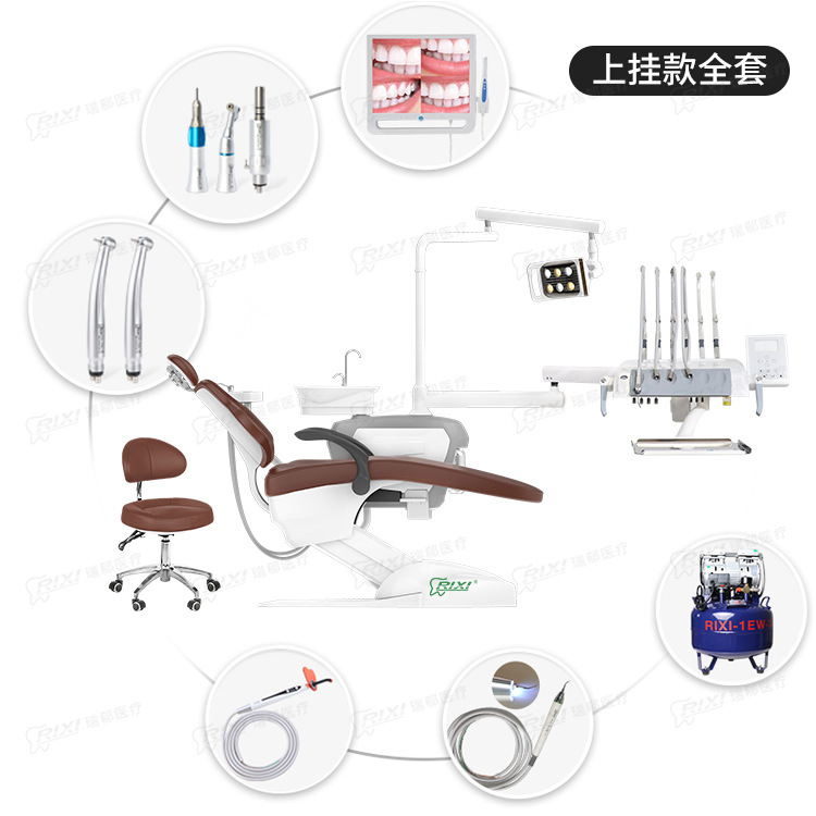 Nueva silla de tratamiento integral dental de alta calidad, silla dental oral, máquina de tratamiento integral dental, venta directa