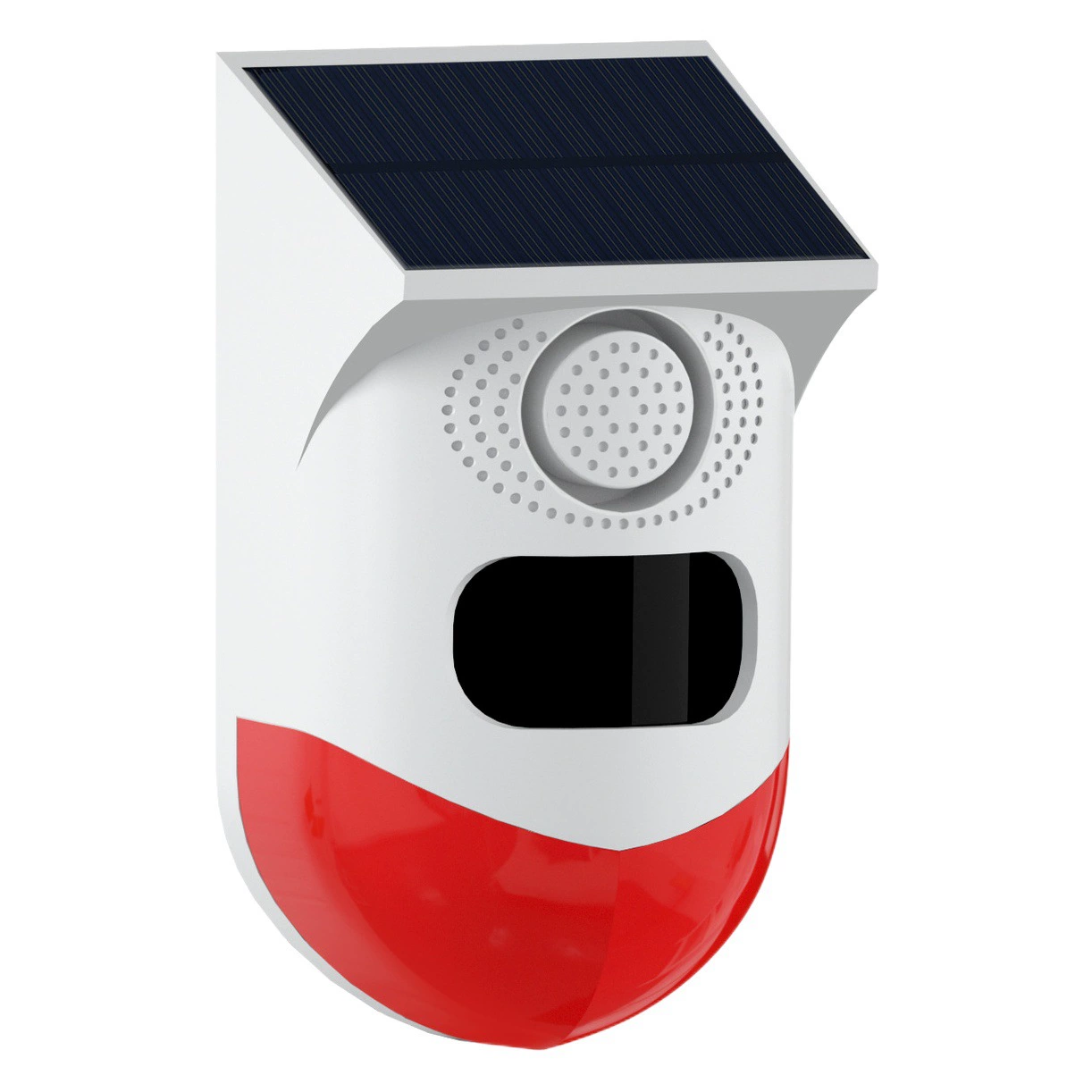 Солнечная звуковая и световая сигнализация для улицы, противоугонная, с голосовым оповещением, инфракрасным датчиком и дистанционным управлением