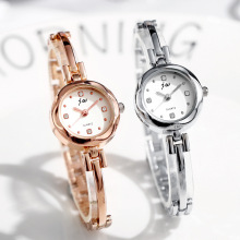 时尚百搭小表盘钢带手链女士手表女款学生气质高级感简约一件代发