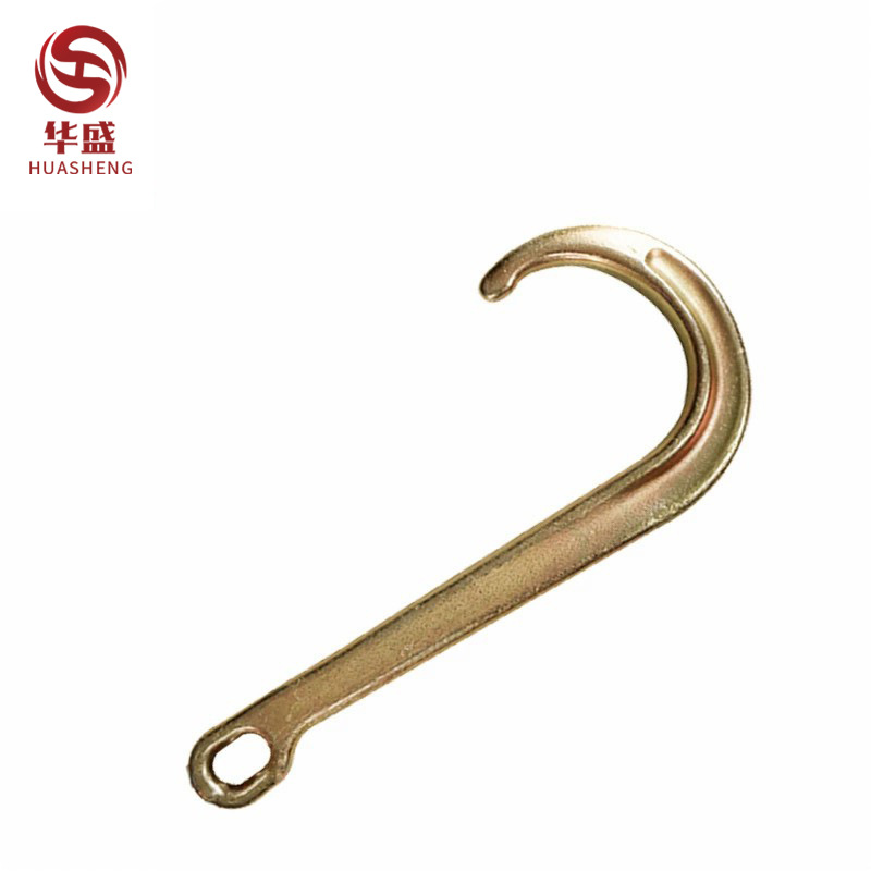 锻造合金钢 方孔 链条钩组合 吊车大J钩 货钩 抓钩 8寸/15寸