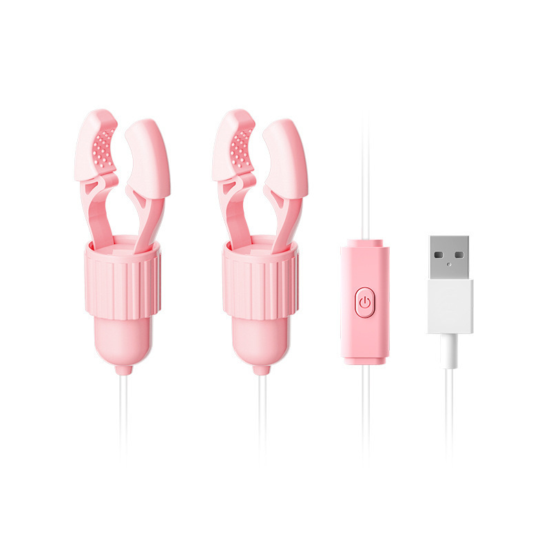 Productos para adultos, clips de pecho femenino, lengua de lamida, pezones, orgasmo, clips de clítoris eléctricos, masajeadores, artículos sexuales.