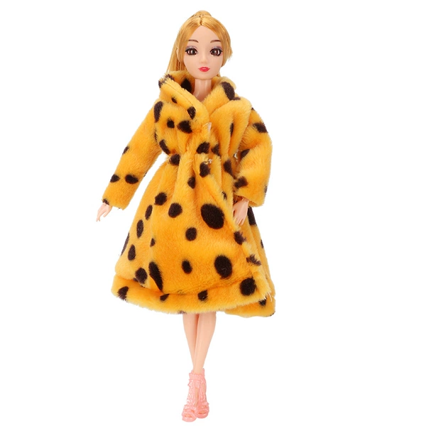 Yellow leopard print (single outfit without baby)