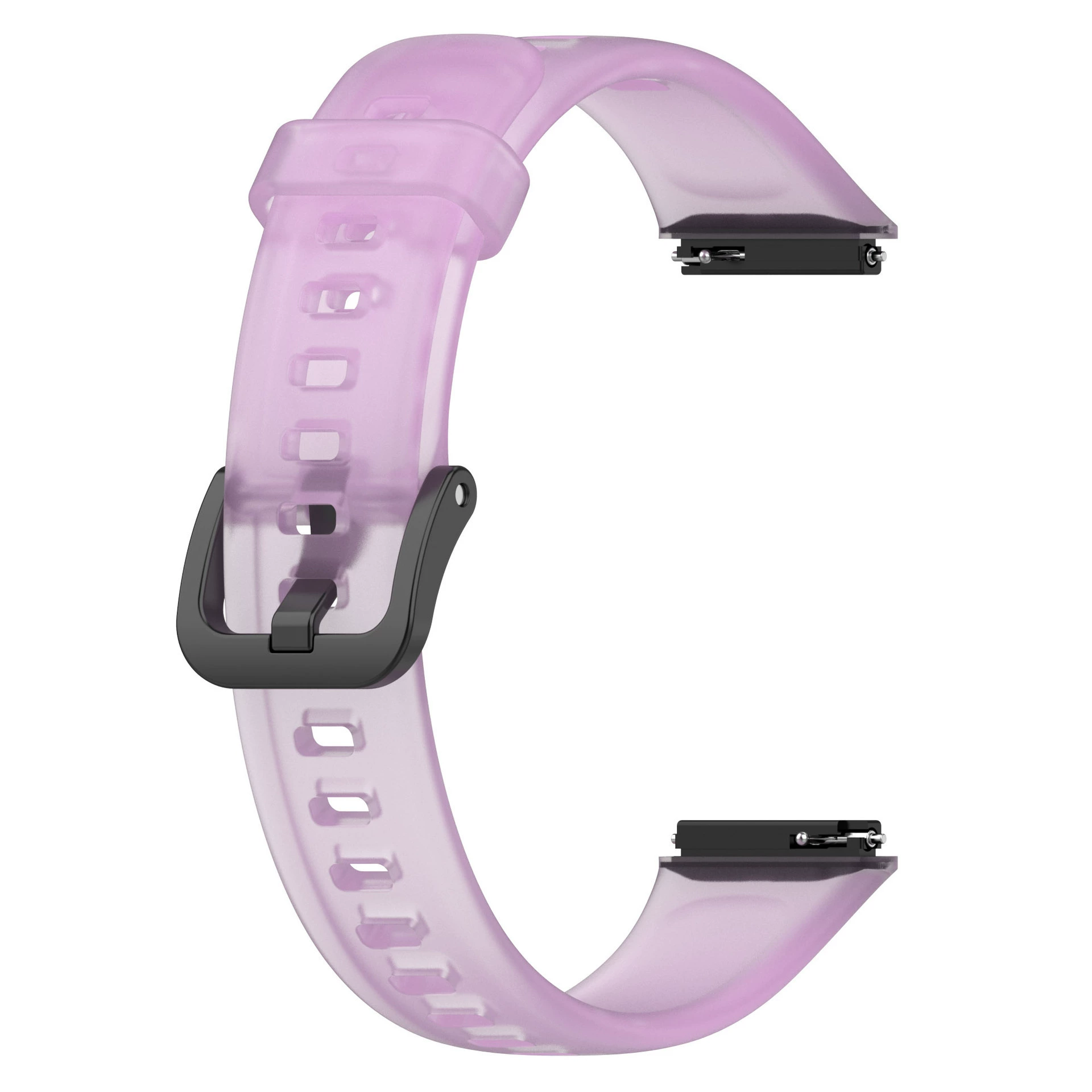 Ремешок для часов (HUAWEI) BAND7 — полупрозрачный силикон «джелли», летние цвета
