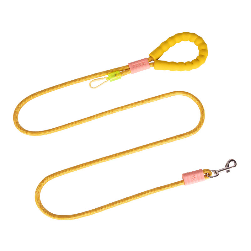 Pet Dog Cross-border nueva correa de tracción color dopamina para pasear al perro correa para el pecho correa de tracción para cachorro