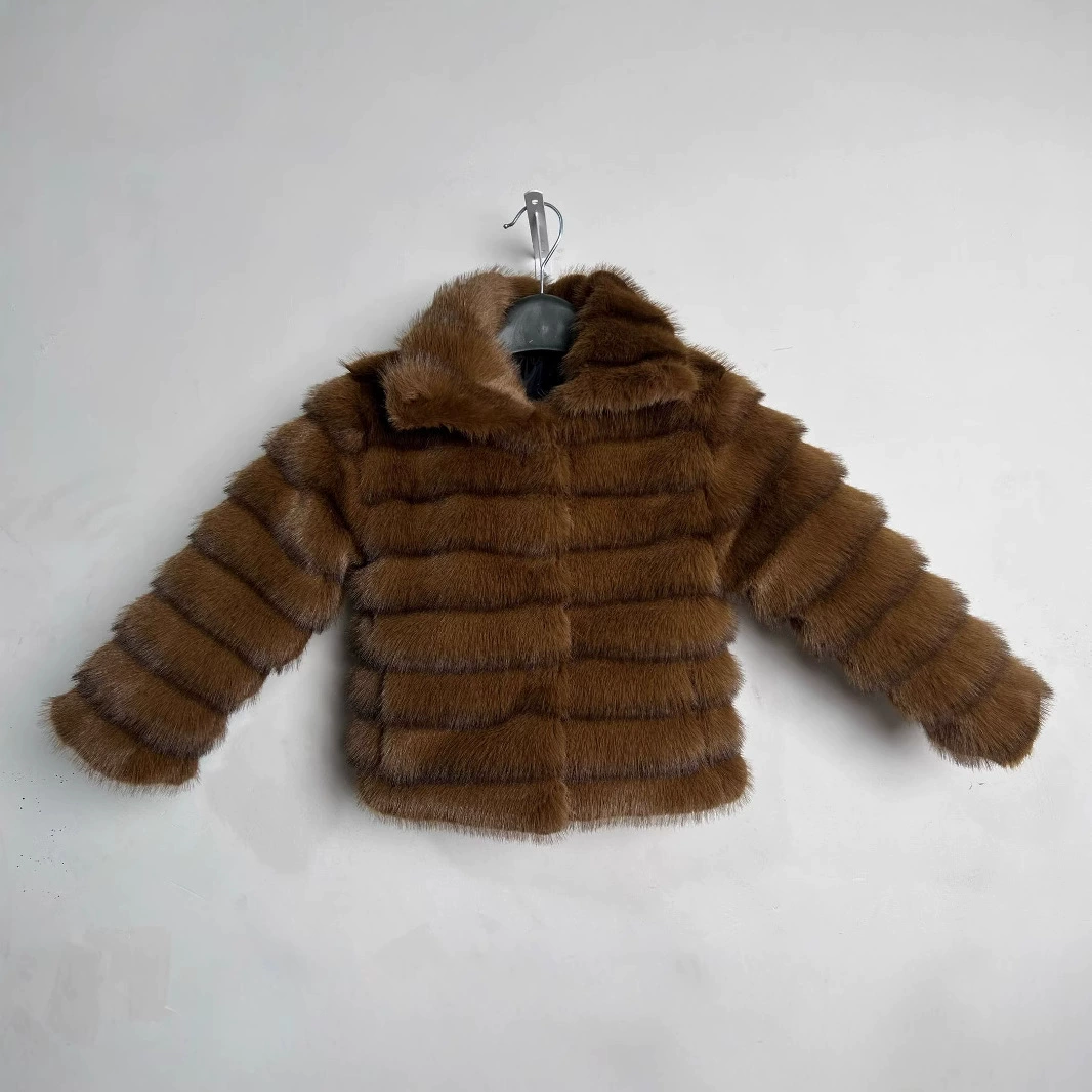 Детская осень-зима новая шуба шуба шуба шуба из норки