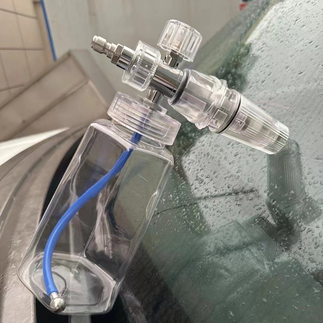 家用高压清洗机泡沐枪1/4快插电镀diypa壶洗车水管一件代发台州壶