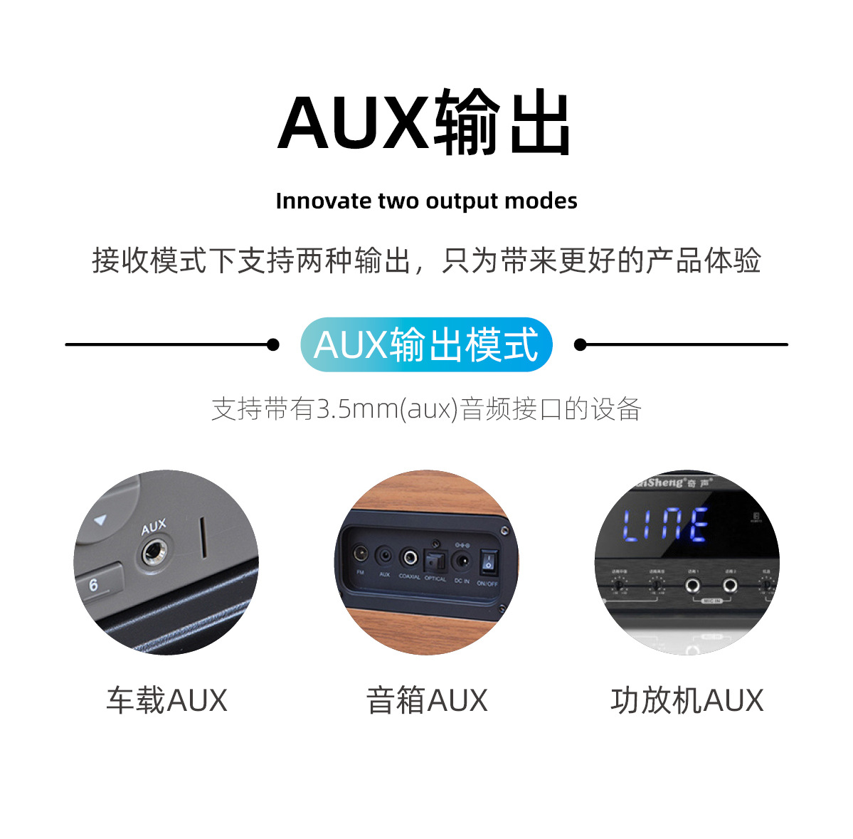 New Fm Bluetooth 5.3 Transmitter and Receiver Car Mp3 Mobile Phone Audio Adapter Car Wireless Bluetooth Audio
