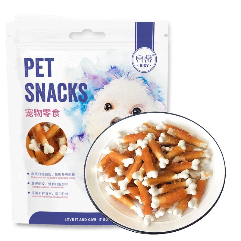 Pet Dog Snack Patty Bar 400g, calor limpio, nutriente, delicioso Teddy Golden Hair, recompensa de entrenamiento universal.