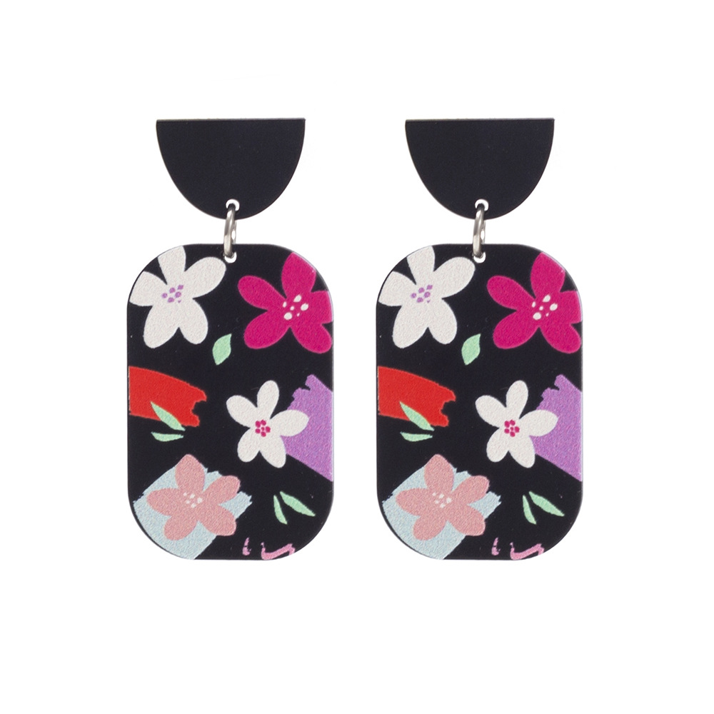 Crossborder supply printing color matching light design women's