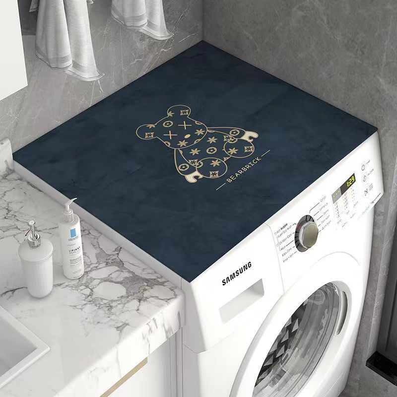 Lavadora doméstica americana almohadilla de tapa absorbente y a prueba de polvo almohadilla de mesa de horno microondas almohadilla de mesa de aislamiento térmico no lavable para refrigerador al por mayor