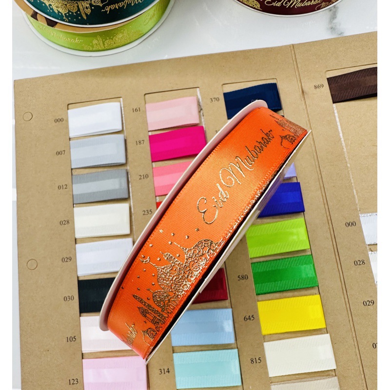 Ventas transfronterizas de castillo de fijación en caliente con decoración de vacaciones arco diy2cm de ancho fábrica de cinta directa