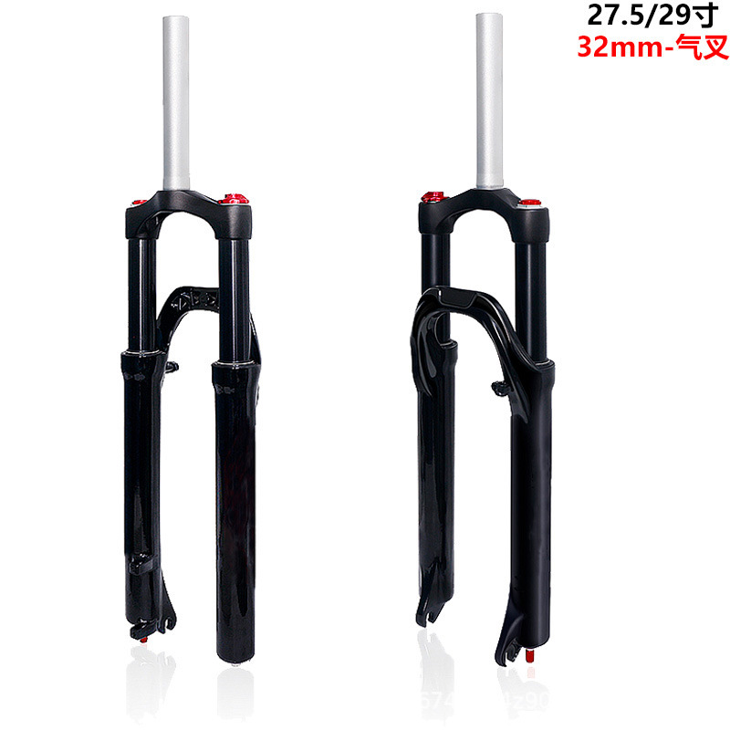 Horquilla de gas de 27,5 pulgadas y 29 pulgadas Bicicleta de montaña Horquilla delantera de amortiguador de bicicleta