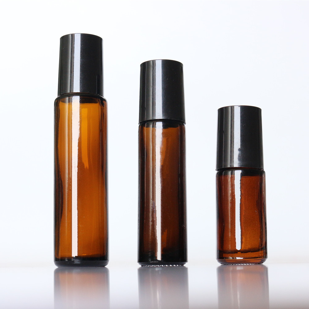 5ml茶色滚珠瓶 10毫升茶色走珠瓶 茶色15ml香精瓶配多特瑞钢珠