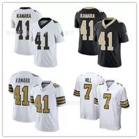 Футбольная форма Saints 41#Alvin Kamara 7# HILL Hydrangea Jacket