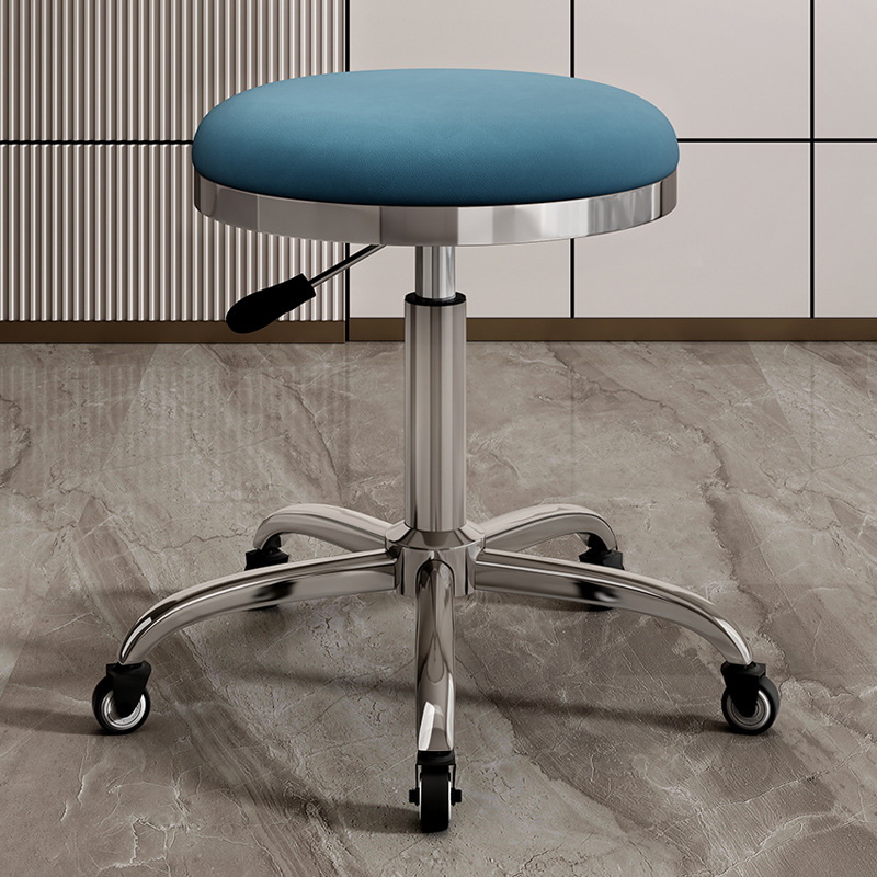 silla de dentista de estética elevadora polea de manicura silla giratoria silla de computadora silla de laboratorio maestro taburete