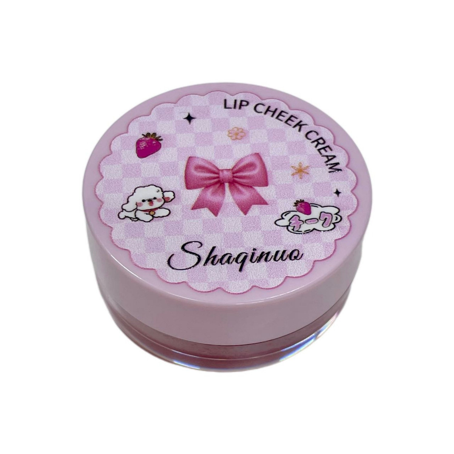 SHAQINUO blando glutinoso nubes blush lipstick multipropósito blush lipstick mate blush lipstick seco no es fácil de manchar tazas blush