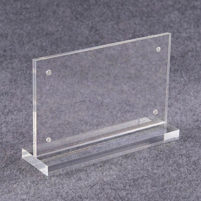 亚克力台签桌牌立牌10*20强磁台卡台牌酒水餐牌菜单价格展示牌POP