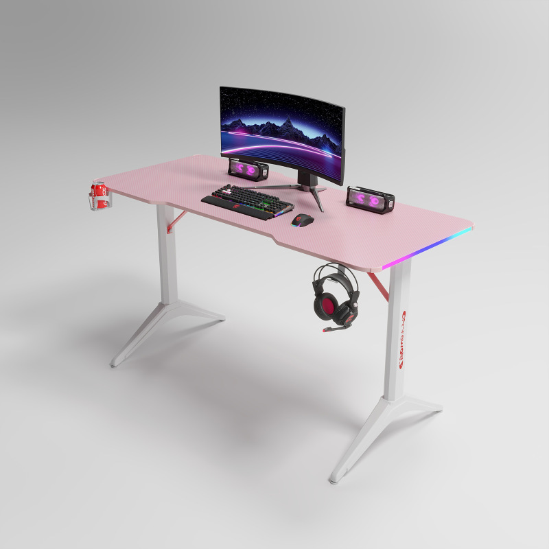 メーカークロスボーダー炭素繊維RGB電気競争テーブル家庭用オフィス発光ネットカフェコンピュータゲームテーブル卸売り|undefined