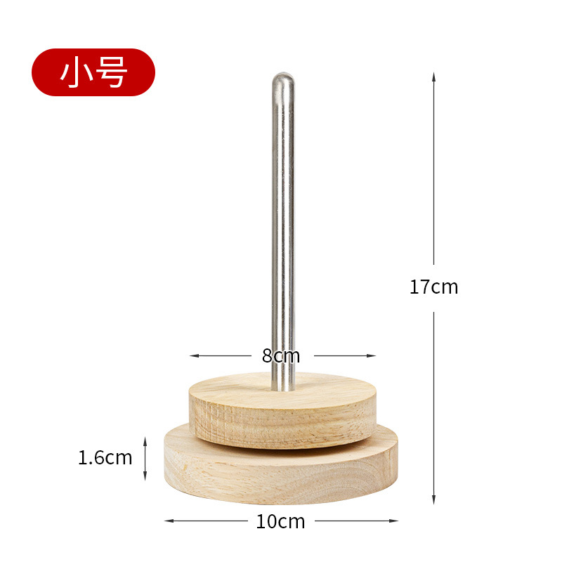 Herramienta auxiliar de tejido manual desmontable marco de eje giratorio de lana portátil bobina de plástico de lana