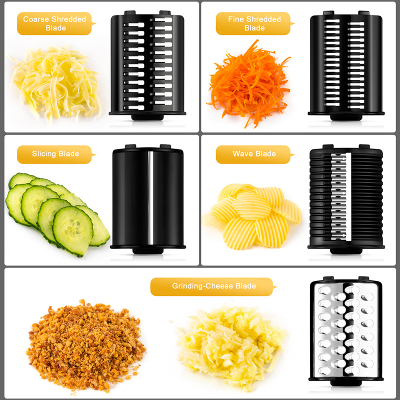 cortador de verduras multifuncional eléctrico cortador de verduras transfronterizos de gran calibre cortador de papas cortador de chips cortador de carne molinadora de carne