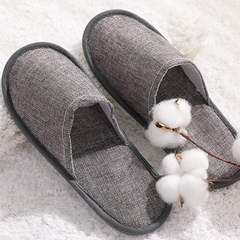 Haiying Disposable Slippers 10 Pairs Set Portable Slippers for Men and Women, Hotel Daily Supply Non-Disposable Slippers Wholesale