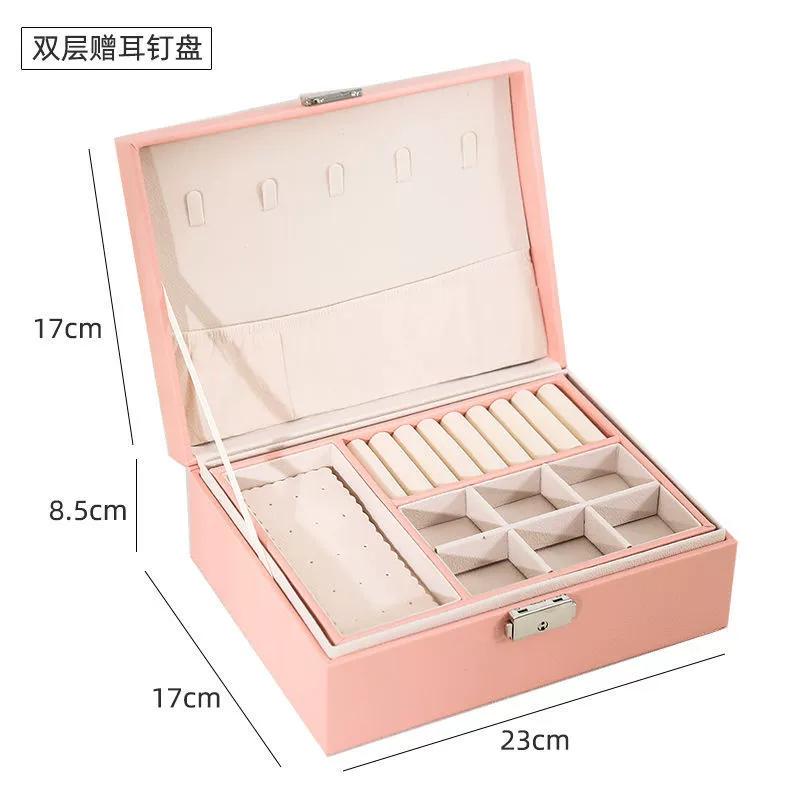 (Cross-border trading), storage system, storage box, earrings, wooden capacious necklace, direct factory sales