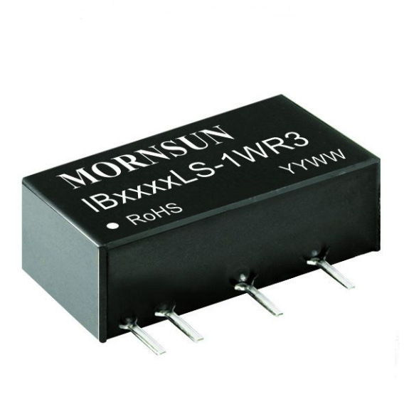 IB0505LS-1WR3隔离电源模块 1W 定电压输入 隔离稳压单路输出