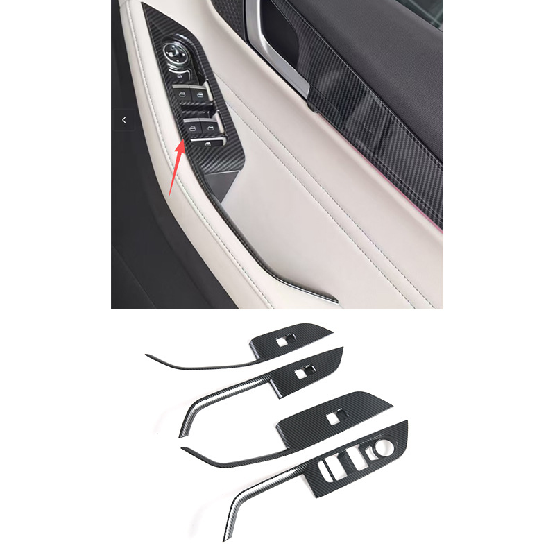 Suitable for Jaecoo J5 Ev Car Door Handle, Door Bowl Protective Trim, Rearview Mirror Cover, Electric Box Cover Modification Sticker