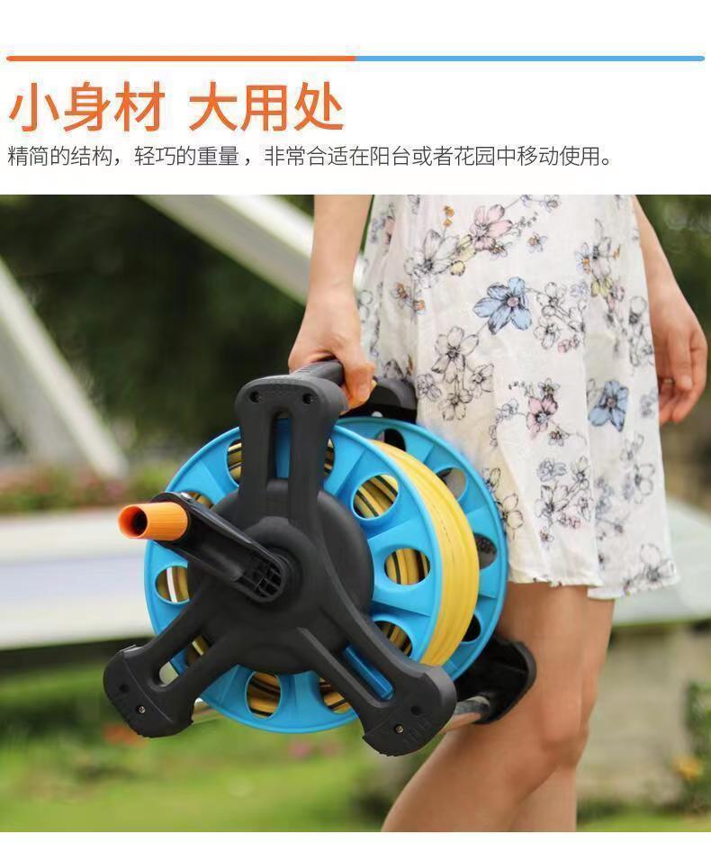 Free Shipping Water Pipe Storage Rack, Water Pipe Reel, Car Wash Water Gun Storage Artifact, Household Water Pipe Reel, Coil