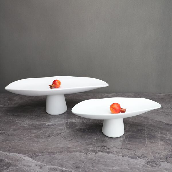 Modern simple resin tall fruit plate model room office living room…