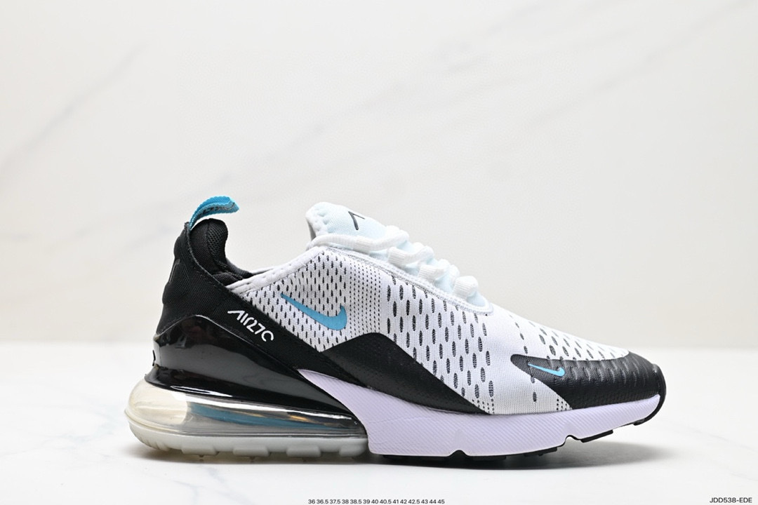 Fábrica de zapatos Putian Air Max270 cojín de aire mesh transpirable ligero zapatos de correr hombres y mujeres zapatos deportivos casuales comercio exterior